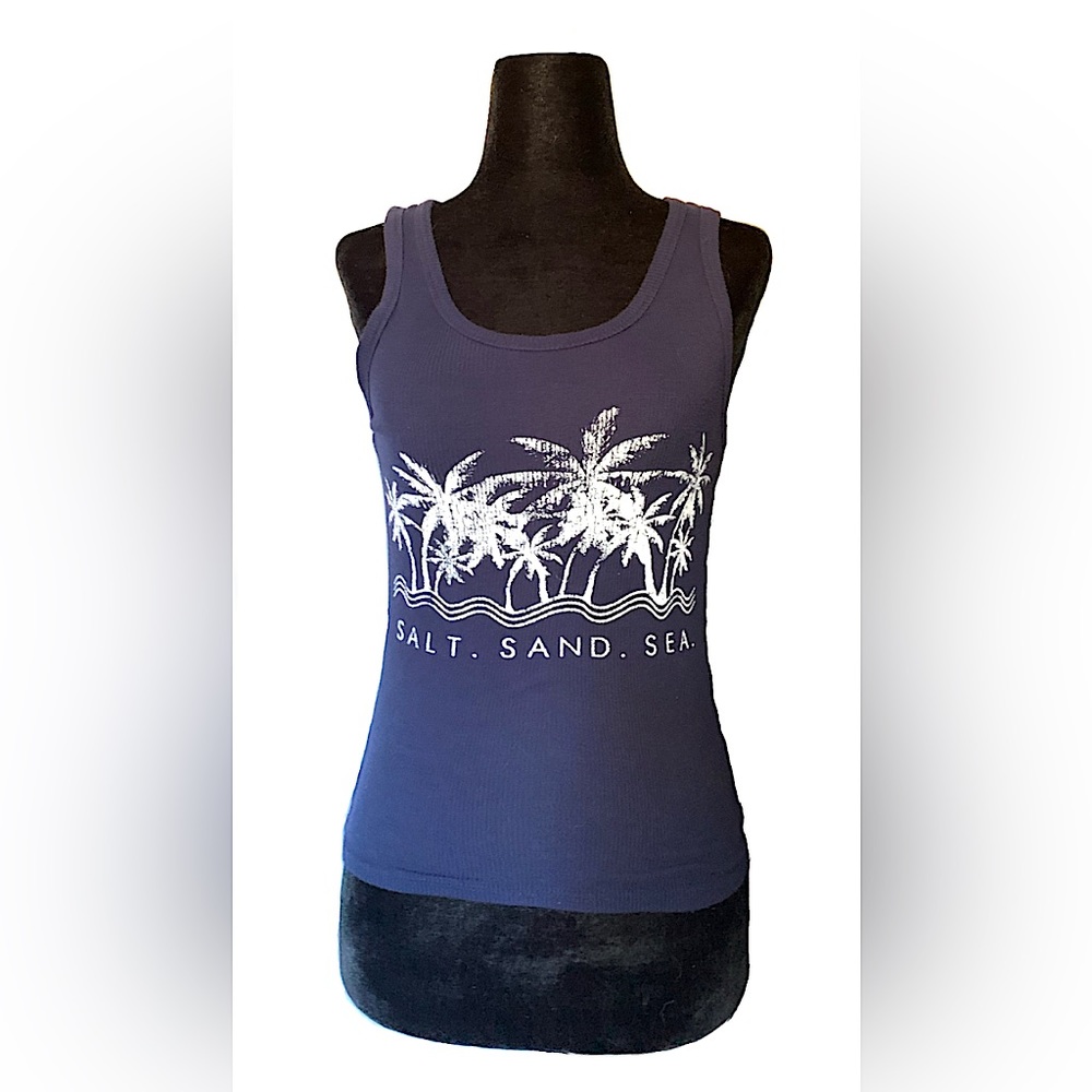 Navy blue tank